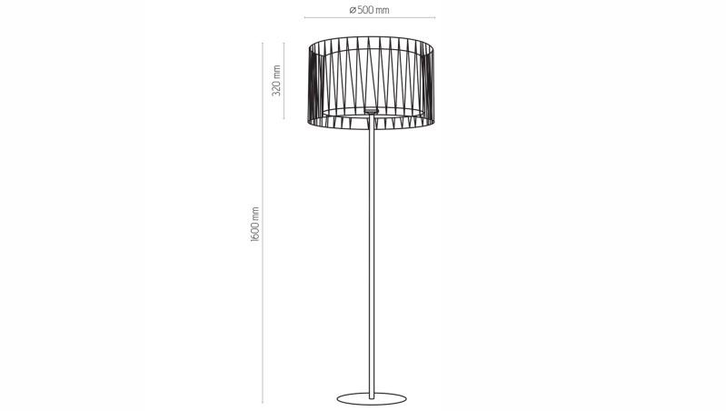 Stojací lampa - HARMONY 2899